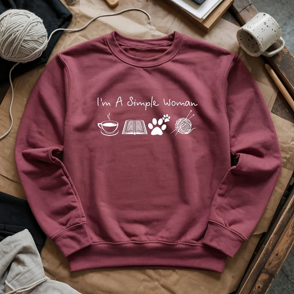 Simple Woman Sweatshirt